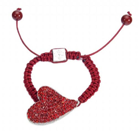 Diamante Heart Bracelet