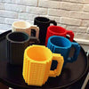 Creative Block Puzzle DIY Coffee Cup
