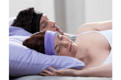 Headband with Integrated Headphones