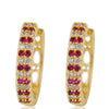 Multicolors Austrian Crystals Earrings