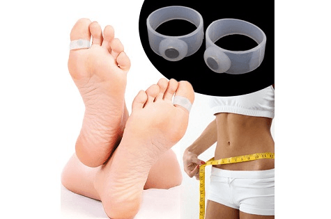 2 Pairs of Bio Stimulating Magnetic Toe Rings