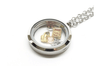 Stylish Locket Necklace with Crystals