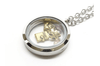 Stylish Locket Necklace with Crystals