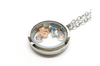 Stylish Locket Necklace with Crystals