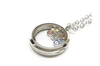 Stylish Locket Necklace with Crystals