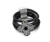 TAZZY Leather Ring Collection