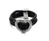 TAZZY Leather Ring Collection