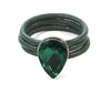 TAZZY Leather Ring Collection