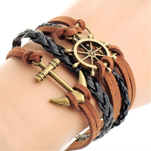 Woven Charm Vintage Bracelet