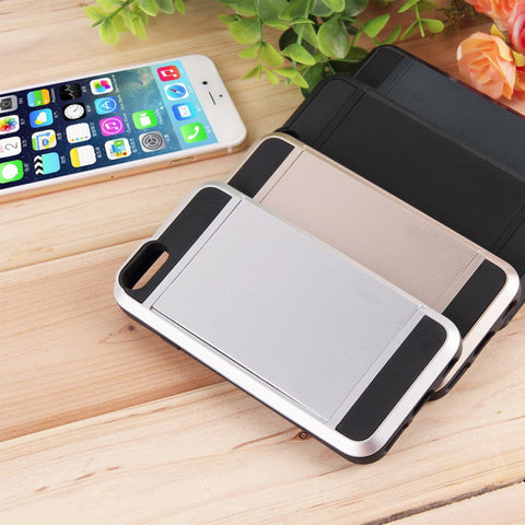NEO Hybrid Leather Wallet Stand Case