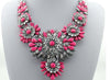 Flower Gem Crystal Necklaces & Pendants