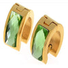 Gold Silver Punk Stainless Steel Earring