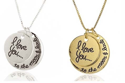 I Love You to the Moon & Back Necklace