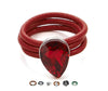 TAZZY Leather Ring Collection