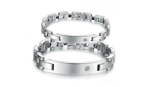 Magnetic Energy "Power Balance" Titanium Bracelet